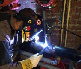 Piping laswerken door Veyzer